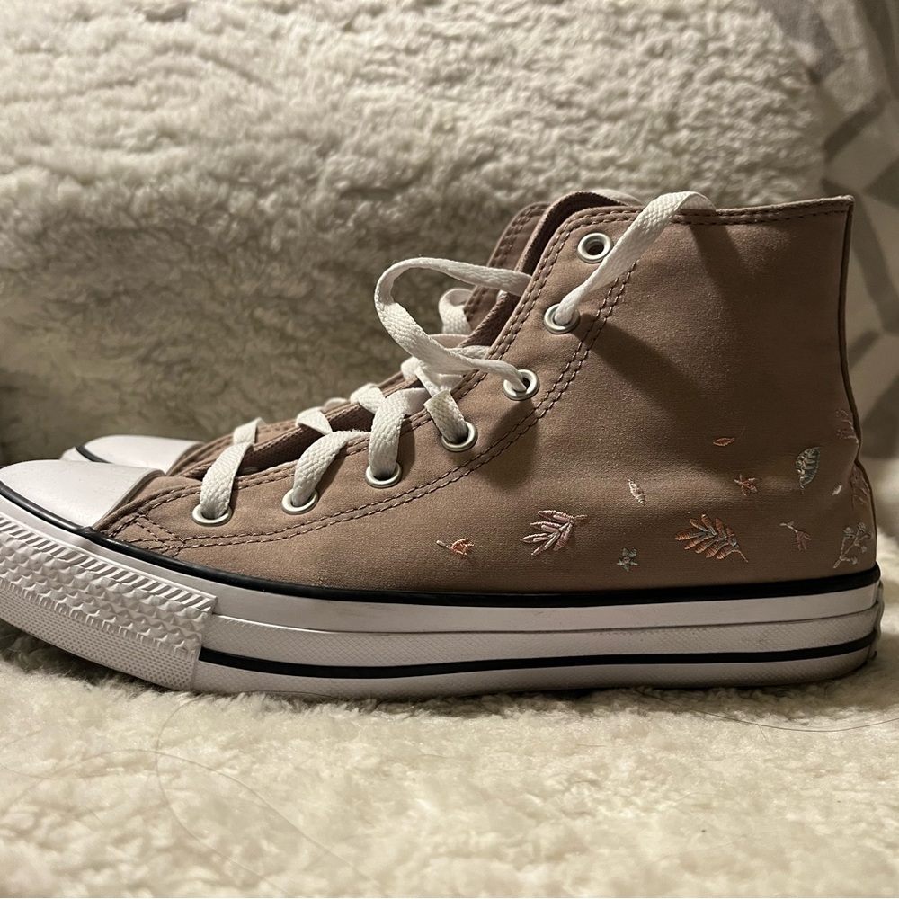 Converse Brown High-Top Sneakers